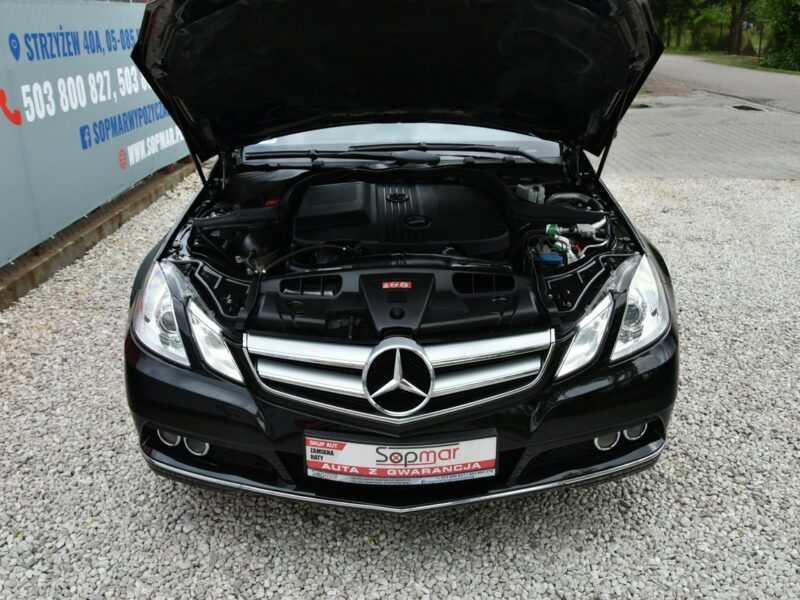 Mercedes E 250 E 250CDi Coupe 2.2 CDi 204KM Manual 2010r. Skóra Xenon NAVi Panorama W212 (2009-)
