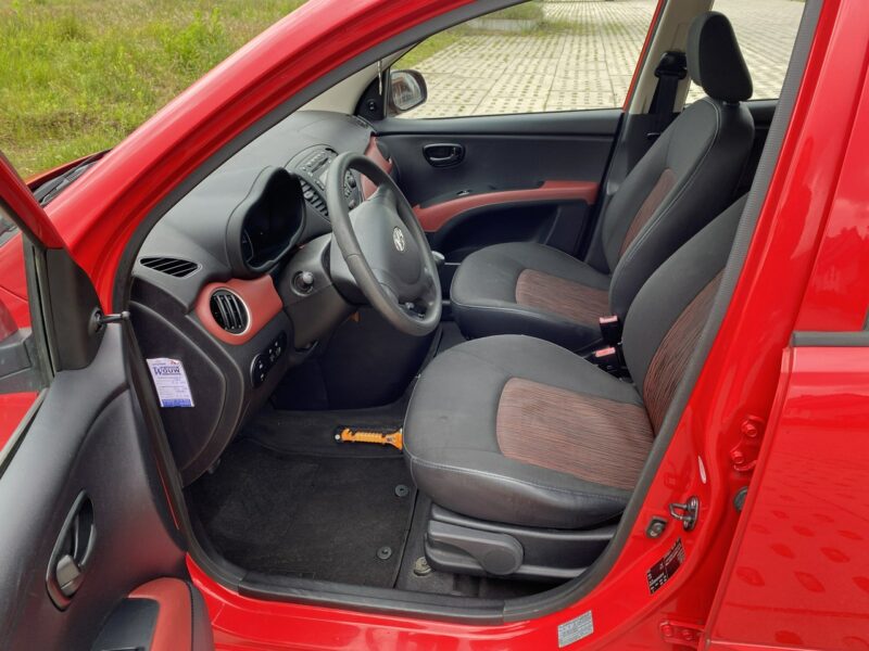 Hyundai i10 Klimatyzacja OK/Isofix/Przebieg gwarant/Opony wielosezonowe/Aux, USB I (2008-2013)