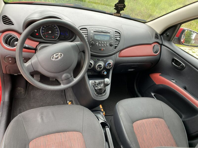 Hyundai i10 Klimatyzacja OK/Isofix/Przebieg gwarant/Opony wielosezonowe/Aux, USB I (2008-2013)