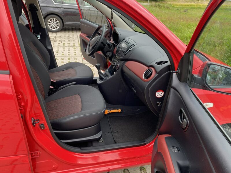 Hyundai i10 Klimatyzacja OK/Isofix/Przebieg gwarant/Opony wielosezonowe/Aux, USB I (2008-2013)