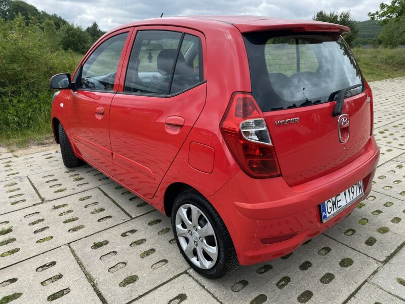 Hyundai i10 Klimatyzacja OK/Isofix/Przebieg gwarant/Opony wielosezonowe/Aux, USB I (2008-2013)