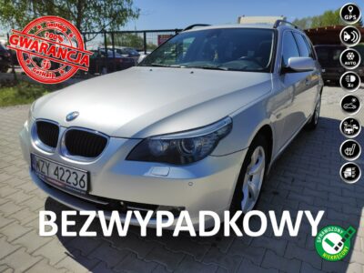 BMW 520 Wyjątkowo zadbana i wyposażona. E60 (2003-2010)