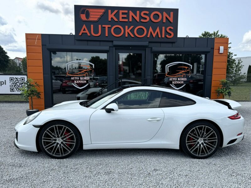 Porsche 911 Bi-Turbo, Panorama dach, Podgrzewane, wentylowane fotele, LED, Kamera 991 (2011-)