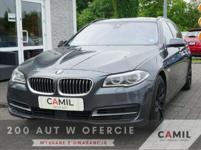 BMW 530 zadbane, doinwestowane, zarejestrowane, bogato wyposażone, F10 (2009-2017)