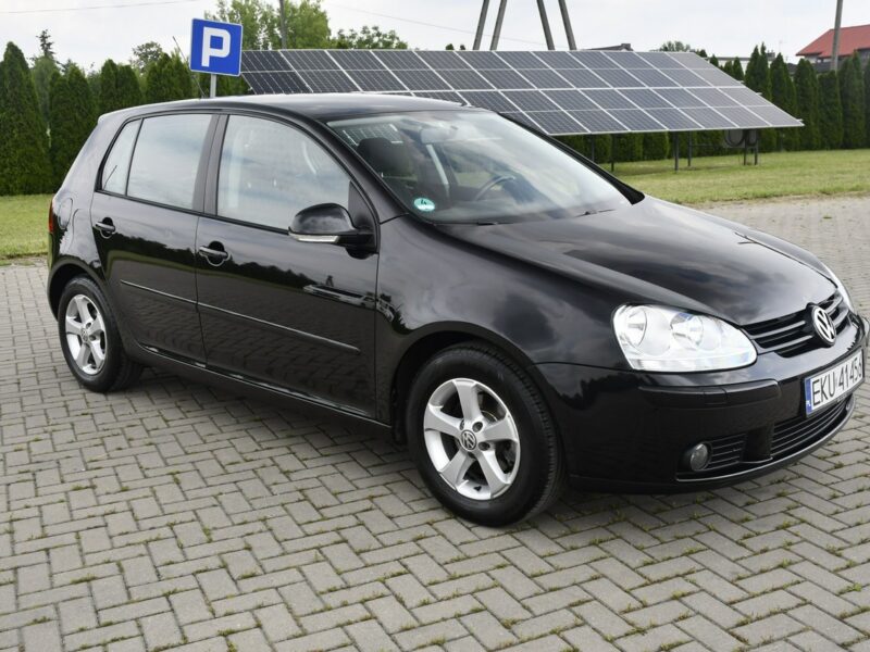 Volkswagen Golf 1,4Benz Dudki11 Serwis.Klimatronic 2 str.Tempomat.Podg.Fot.kredyt V (2003-2008)