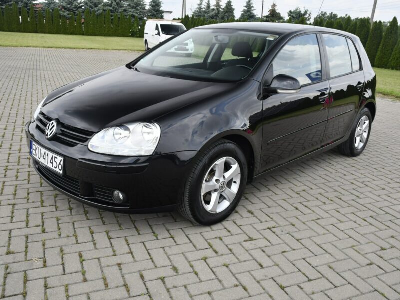 Volkswagen Golf 1,4Benz Dudki11 Serwis.Klimatronic 2 str.Tempomat.Podg.Fot.kredyt V (2003-2008)