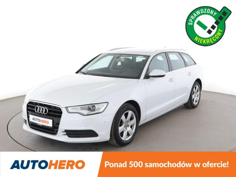 Audi A6 alcantara ks.serwisowa PDC navi climatronic xenon tempomat C7 (2011-)