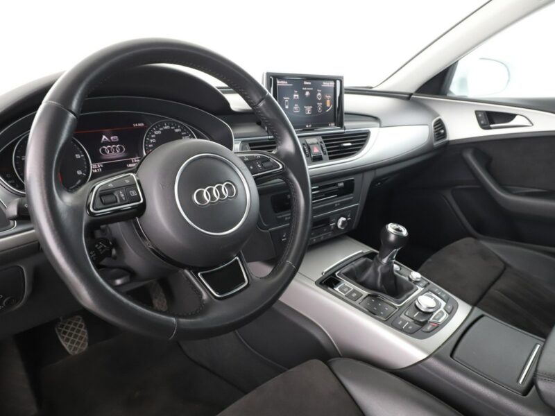 Audi A6 alcantara ks.serwisowa PDC navi climatronic xenon tempomat C7 (2011-)
