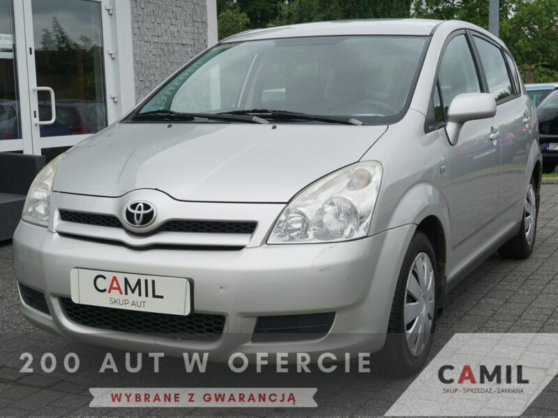 Toyota Corolla Verso polski, salon II (2001-2006)
