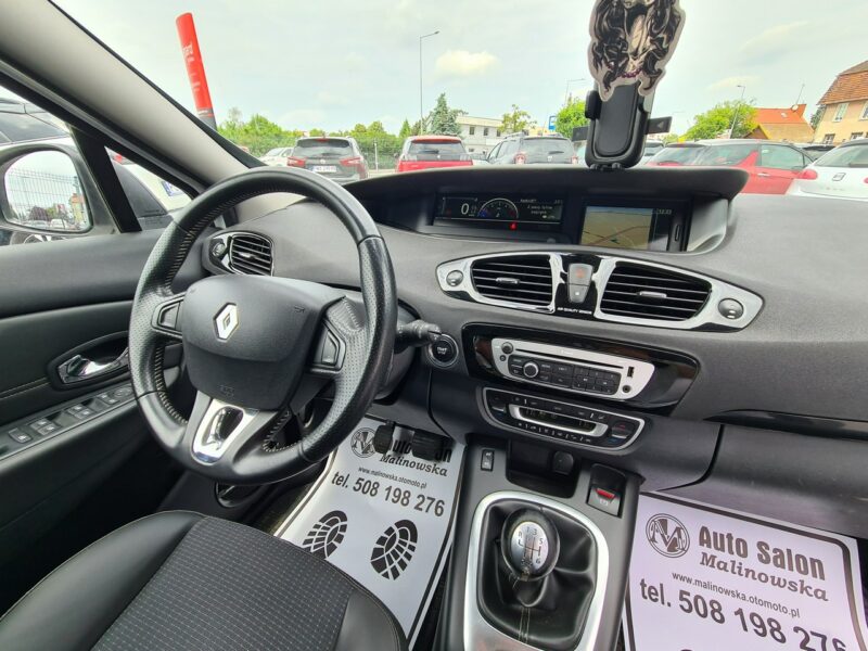 Renault Scenic BOSE Navi Kamera 2xPDC Wolne Ręce Półskóry Klimatronik Asystent Pasa III (2009-2016)