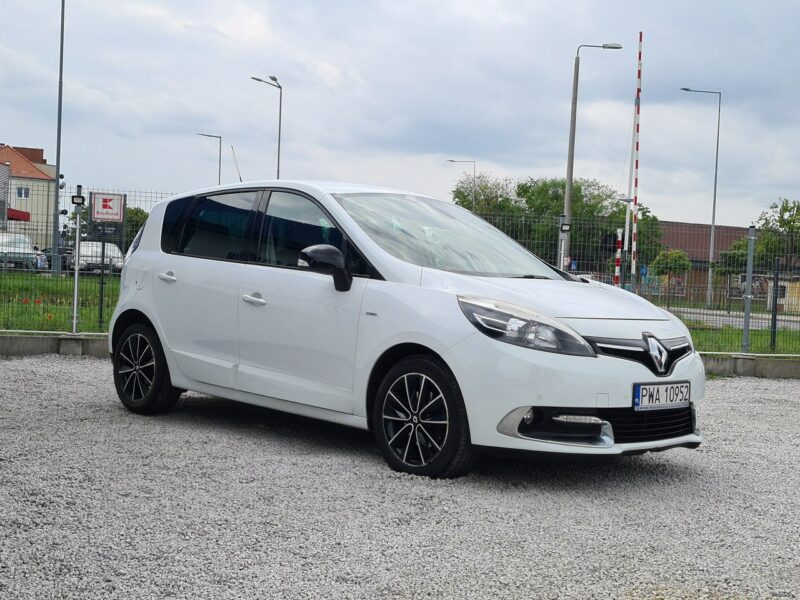 Renault Scenic BOSE Navi Kamera 2xPDC Wolne Ręce Półskóry Klimatronik Asystent Pasa III (2009-2016)