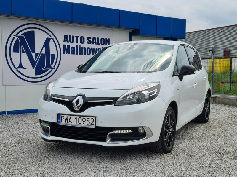 Renault Scenic BOSE Navi Kamera 2xPDC Wolne Ręce Półskóry Klimatronik Asystent Pasa III (2009-2016)
