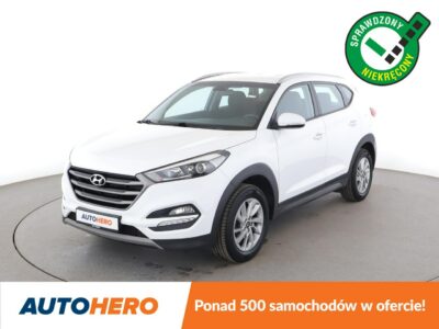 Hyundai Tucson navi kamera grzane fotele+kier Bluetooth tempomat ks.serwisowa LED III (2015-2020)