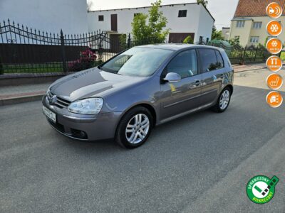Volkswagen Golf Opłacony Zdrowy Zadbany Serwisowany MPI Dwa Kmpl Kół Po Serwisie V (2003-2008)