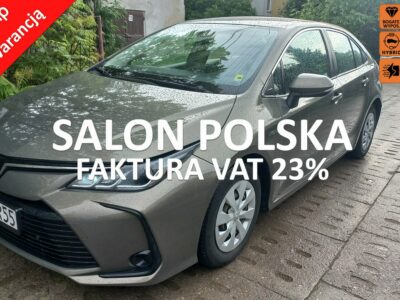 Toyota Corolla Comfort e-CVT 1.8 Hybryda Pełna historia ASO FV23% 48.7 export E21 (2019-)