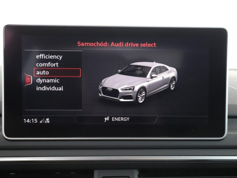 Audi A5 S-Tronic full LED virtual cocpit el. sterowane i grzane fotele kamera F5 (2016-)