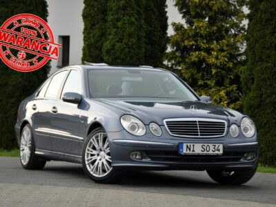 Mercedes E 350 3.5i V6(272KM)*Bi-Xenon*Navi*Klimatronik*Skóry*El.Fotele*Alu18"ASO W211 (2002-2009)