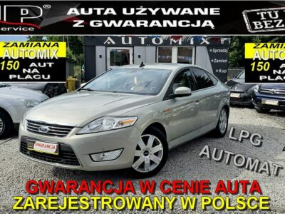 Ford Mondeo 2.3 Najlepszy LPG GHIA * Automat 189tys przebieg Gwarancja- Automix.pl Mk4 (2007-2014)