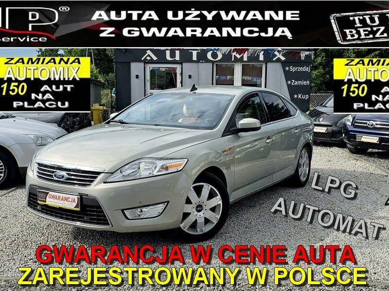 Ford Mondeo 2.3 Najlepszy LPG GHIA * Automat 189tys przebieg Gwarancja- Automix.pl Mk4 (2007-2014)