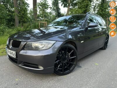 BMW 320 320d 163KM Automat Navi Skóra ALU Vossen 19 Cali PDC E90E91E92E93(2005-2012)