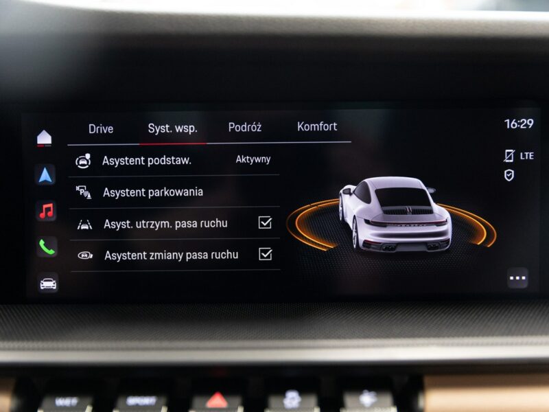 Porsche 911 Carrera S. Skrętna oś. Lift. Bose. Wentylacja. Tylko 9600 km. FV23%. 992 (2019-)