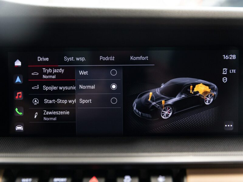 Porsche 911 Carrera S. Skrętna oś. Lift. Bose. Wentylacja. Tylko 9600 km. FV23%. 992 (2019-)