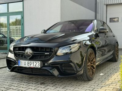Mercedes E 63 AMG 770 KM, 1100 NM. Sportmile. Nowe hamulce i opony. All Black. W213 (2016-)