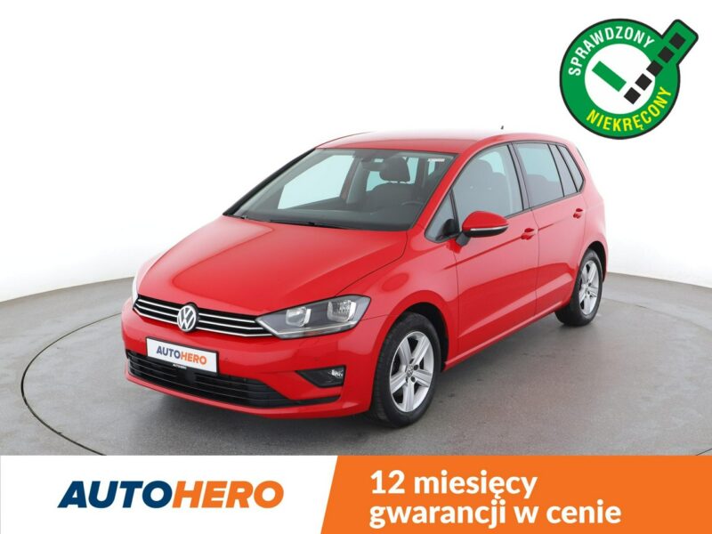 Volkswagen Golf Sportsvan navi klima auto grzane fotele czujniki parkowania hak I (2014-)