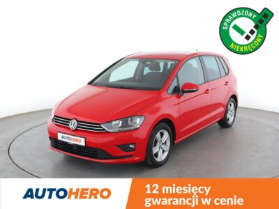 Volkswagen Golf Sportsvan navi klima auto grzane fotele czujniki parkowania hak I (2014-)