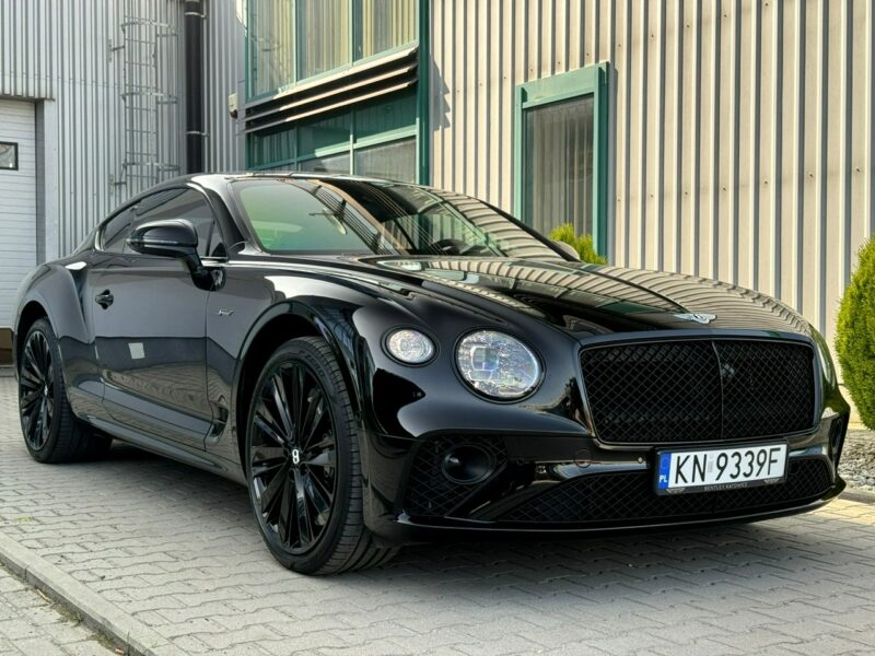 Bentley Continental GT GT SPEED 6.0 W12. Bezwypadkowy. Salon Polska. FV23%. Ideał.