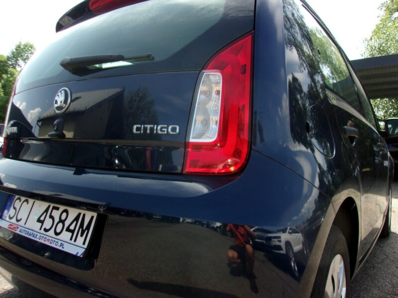 Škoda Citigo Klimatyzacja, Czujniki ciśnienia w oponach, Niski przebieg, Ele szyby