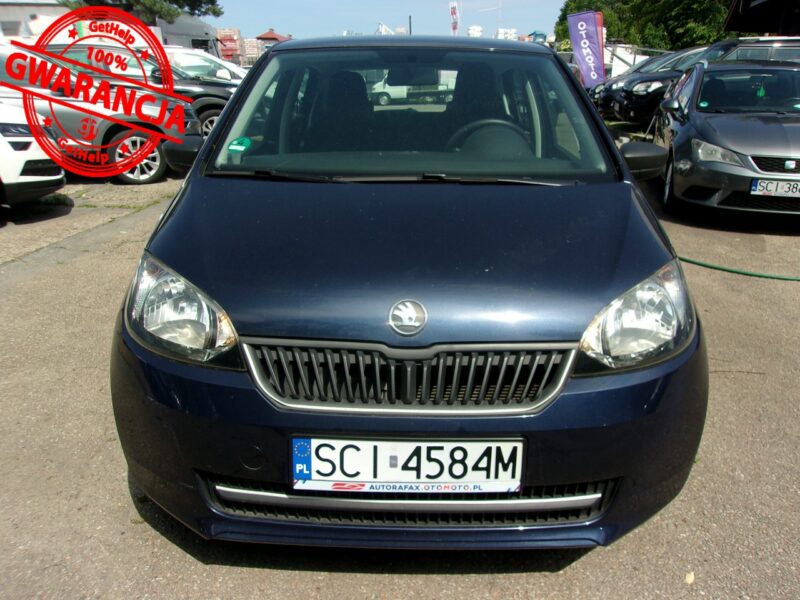 Škoda Citigo Klimatyzacja, Czujniki ciśnienia w oponach, Niski przebieg, Ele szyby