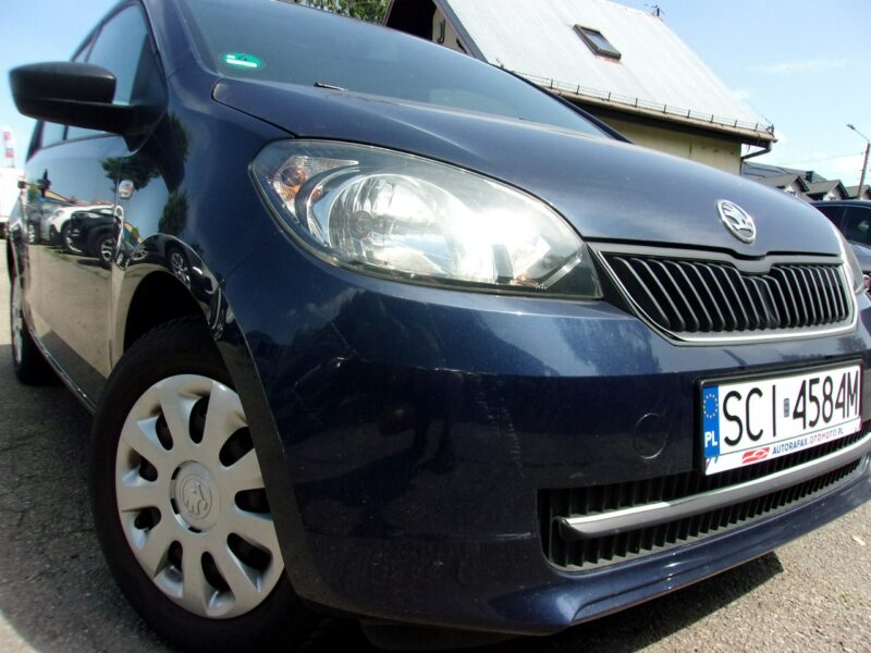 Škoda Citigo Klimatyzacja, Czujniki ciśnienia w oponach, Niski przebieg, Ele szyby