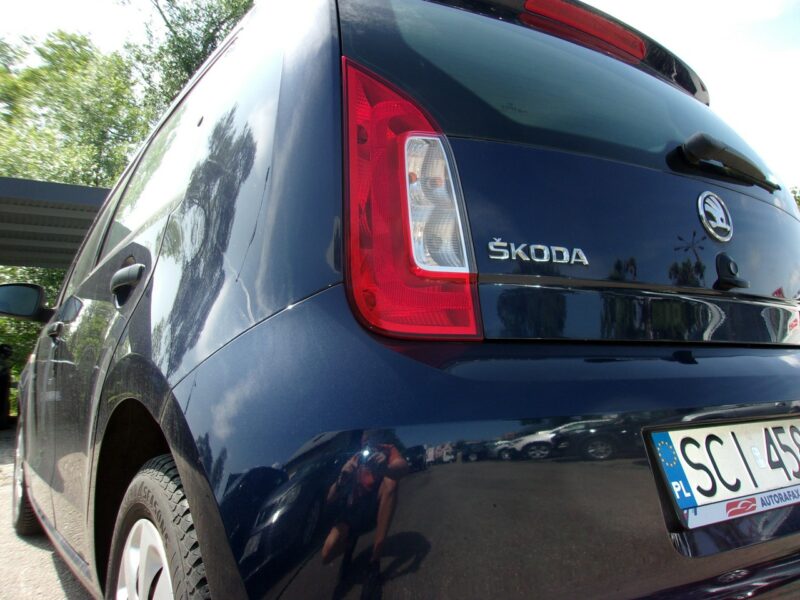 Škoda Citigo Klimatyzacja, Czujniki ciśnienia w oponach, Niski przebieg, Ele szyby