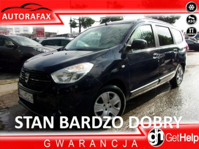 Dacia Lodgy Klimatyzacja, Hak holowniczy, Ele szyby, Ele lusterka, ABS, ASR