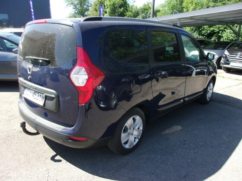 Dacia Lodgy 1.6 Klimatyzacja, Hak holowniczy, Ele szyby, Ele lusterka, ABS, ASR