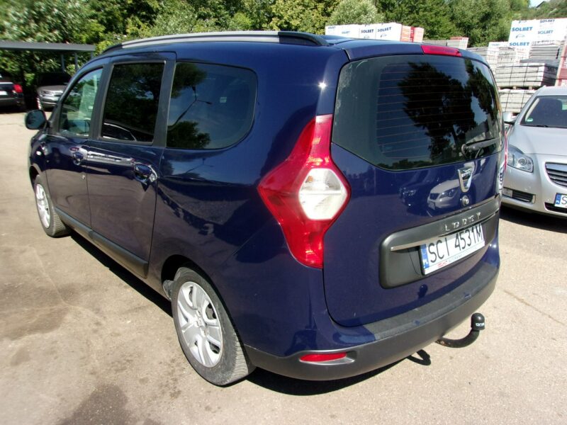 Dacia Lodgy 1.6 Klimatyzacja, Hak holowniczy, Ele szyby, Ele lusterka, ABS, ASR