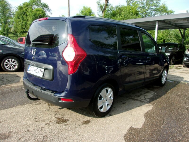Dacia Lodgy 1.6 Klimatyzacja, Hak holowniczy, Ele szyby, Ele lusterka, ABS, ASR