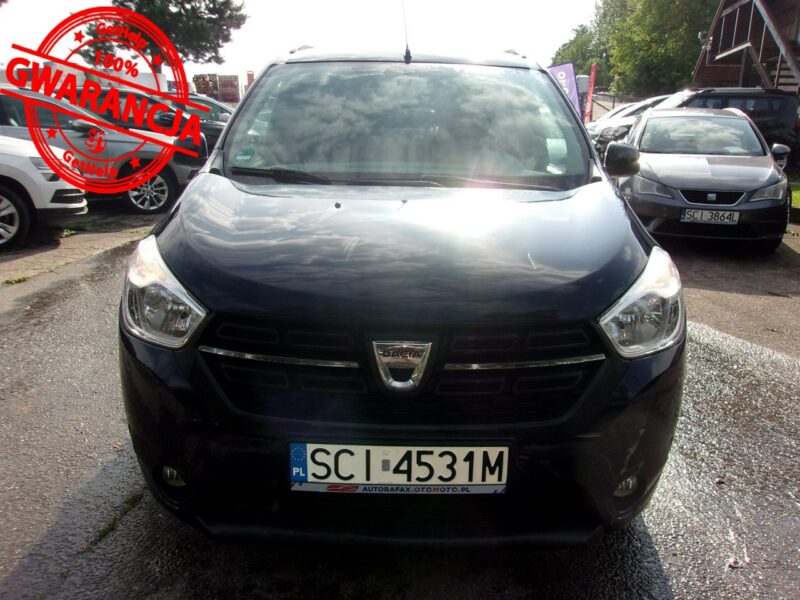 Dacia Lodgy 1.6 Klimatyzacja, Hak holowniczy, Ele szyby, Ele lusterka, ABS, ASR