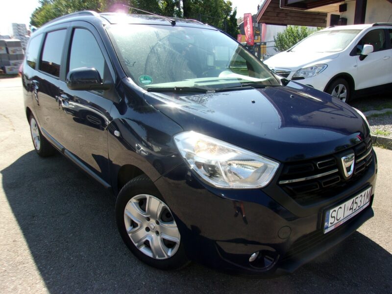 Dacia Lodgy 1.6 Klimatyzacja, Hak holowniczy, Ele szyby, Ele lusterka, ABS, ASR