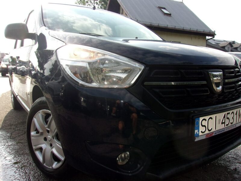 Dacia Lodgy 1.6 Klimatyzacja, Hak holowniczy, Ele szyby, Ele lusterka, ABS, ASR