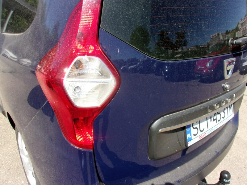 Dacia Lodgy 1.6 Klimatyzacja, Hak holowniczy, Ele szyby, Ele lusterka, ABS, ASR