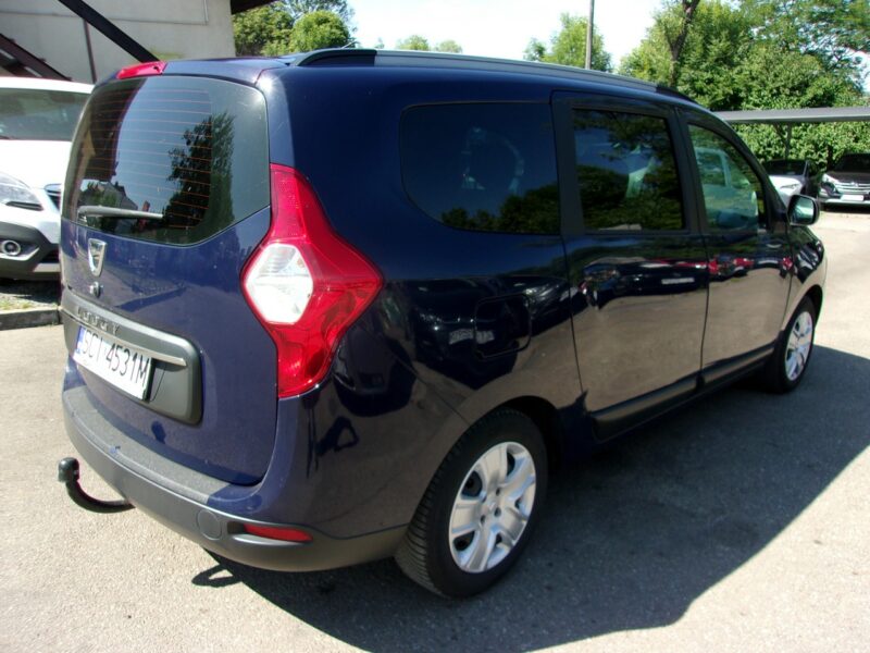 Dacia Lodgy 1.6 Klimatyzacja, Hak holowniczy, Ele szyby, Ele lusterka, ABS, ASR