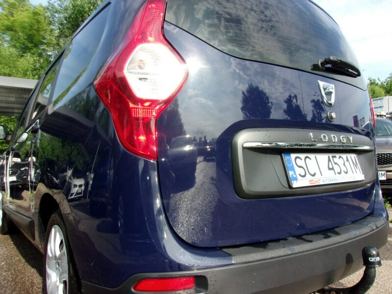 Dacia Lodgy 1.6 Klimatyzacja, Hak holowniczy, Ele szyby, Ele lusterka, ABS, ASR