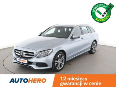 Mercedes C 350 PHEV Navi Kamera cofania Automatyczna klimatyzacja Skórzana tapicerka W205 (2014-2021)