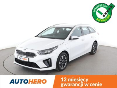 Kia Cee'd PHEV navi el. sterowane i ogrzewane fotele kamera i czujniki parkowani III (2018-)