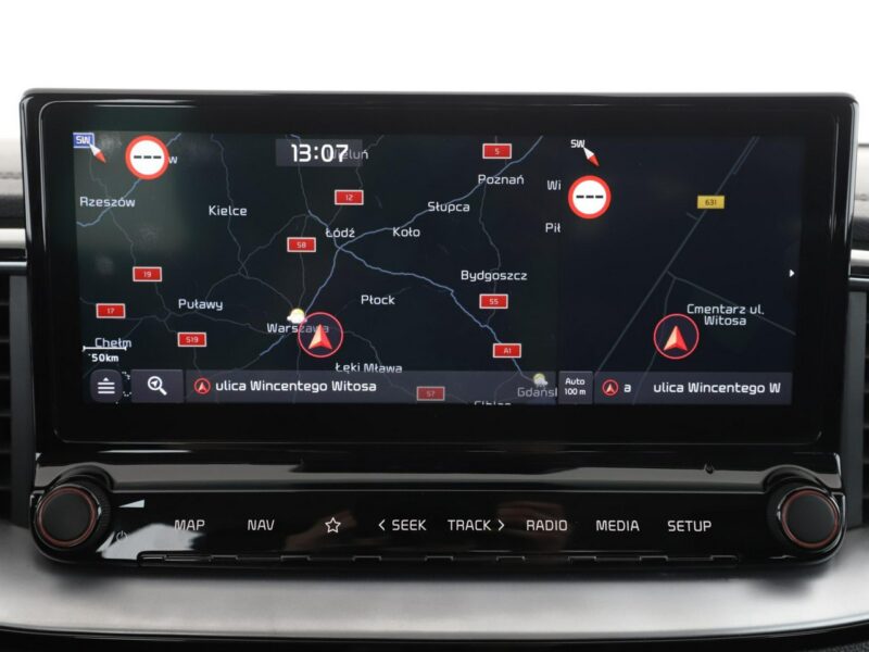 Kia Cee'd PHEV navi el. sterowane i ogrzewane fotele kamera i czujniki parkowani III (2018-)