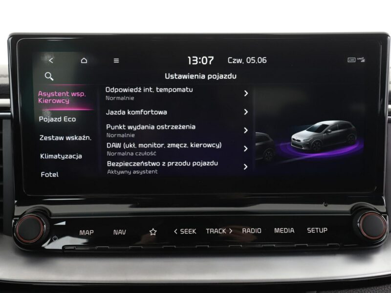 Kia Cee'd PHEV navi el. sterowane i ogrzewane fotele kamera i czujniki parkowani III (2018-)