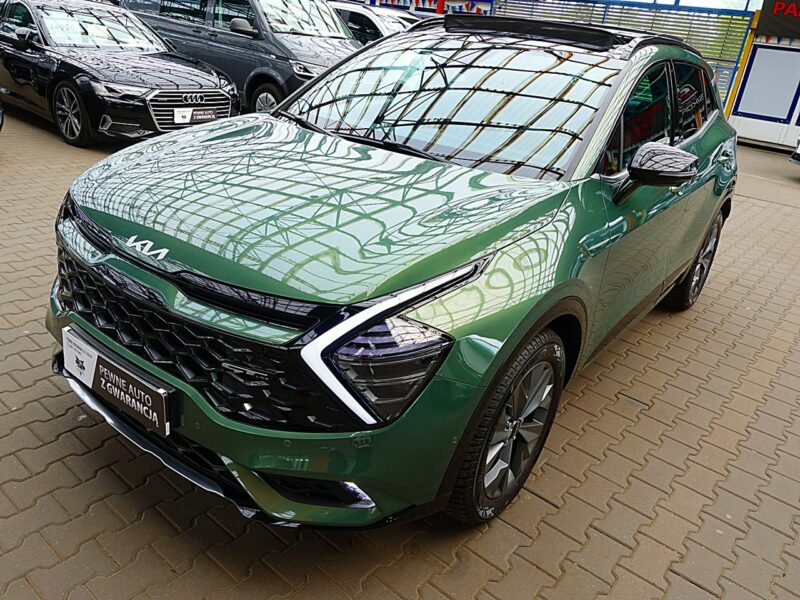 Kia Sportage GT LINE 230KM PANORAMA Fabryczna Gwar. do 2030 ROKU 1WŁ Kraj Bezwypad V (2021-)
