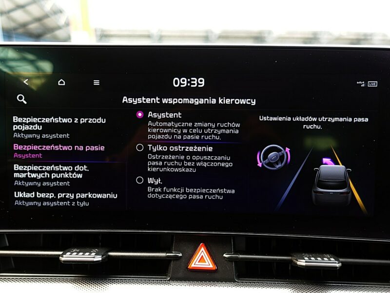 Kia Sportage GT LINE 230KM PANORAMA Fabryczna Gwar. do 2030 ROKU 1WŁ Kraj Bezwypad V (2021-)